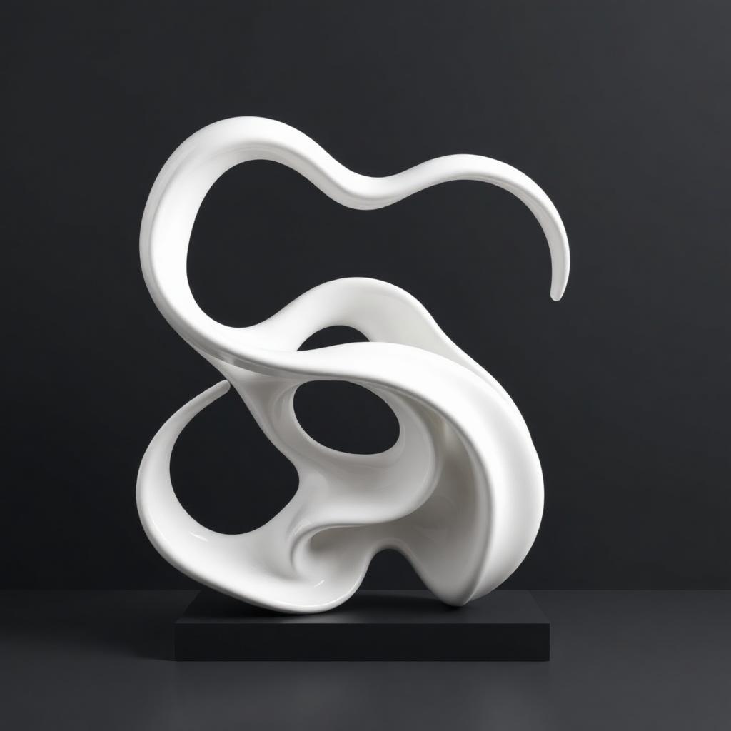 Abstrakte Skulptur